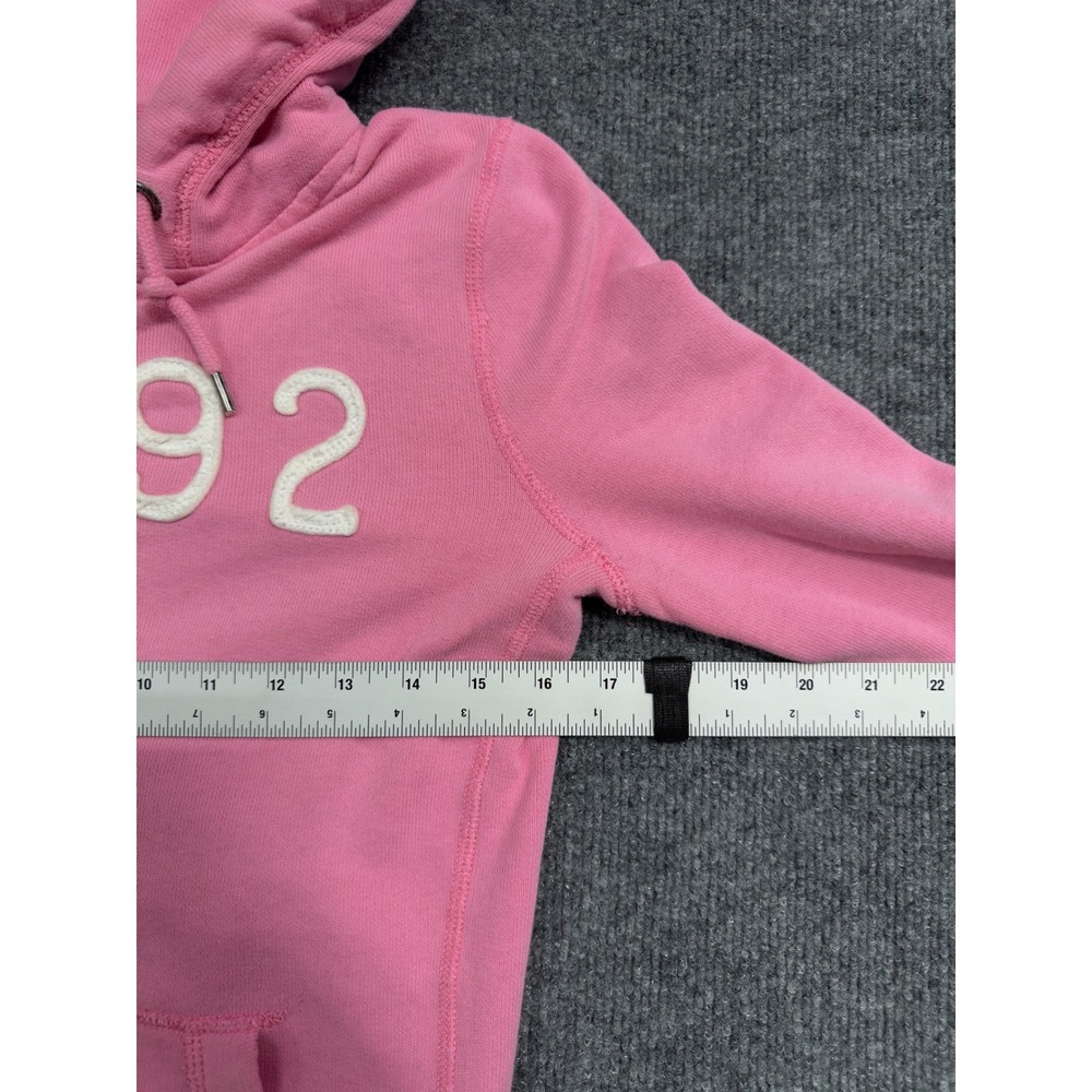 Abercrombie Fitch Pink A&F 92 Zip Up Hoodie Sweatshirt Women's Medium - Picture 4 of 7
